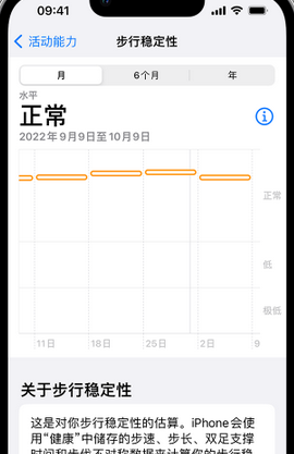 台江iPhone手机维修如何在iPhone开启'步行稳定性通知'