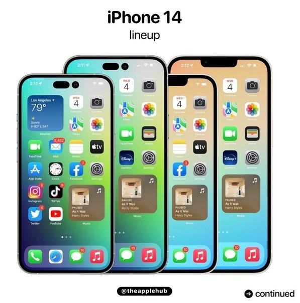 台江苹果14维修分享iPhone 14全家福 