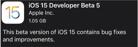 台江苹果手机维修分享如何升级到iOS15.0 beta5 
