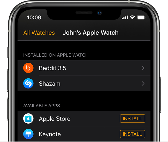 台江苹果手机维修分享如何在 Apple Watch 上下载应用 